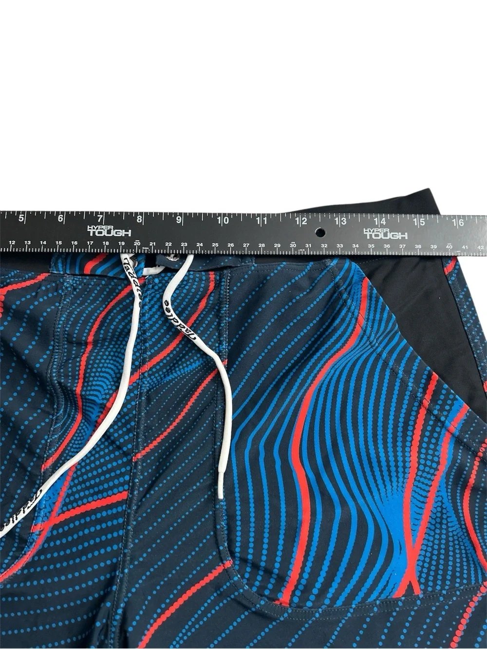 Taddlee Swimwear Boxer Briefs/Board Shorts Pockets Blue/Red/Black Sz US Large - Picture 5 of 10